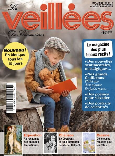 Les Veillees des chaumieres – 29 Novembre 2023 Cover