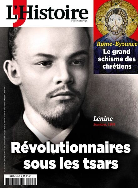 L’Histoire – Janvier 2024 Cover