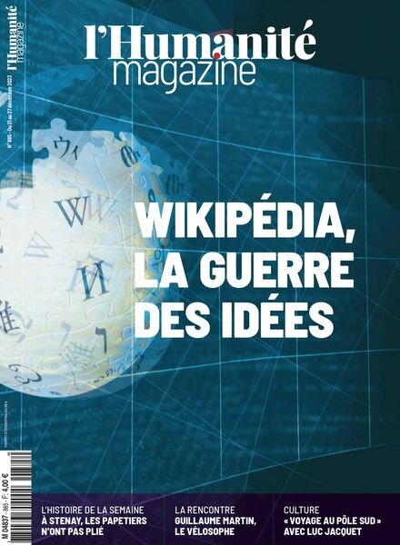 L’Humanite Magazine – 21 Decembre 2023 Cover
