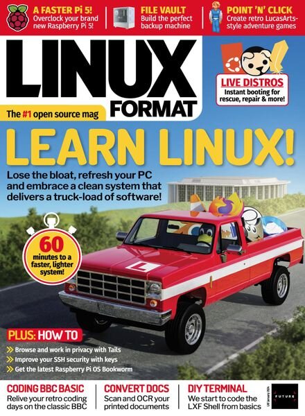 Linux Format UK – January 2024 Cover