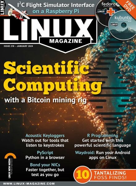 Linux Magazine USA – Issue 278 – January 2024 Cover