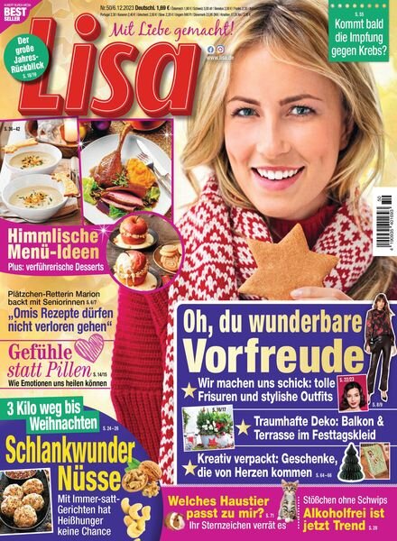 Lisa – 6 Dezember 2023 Cover