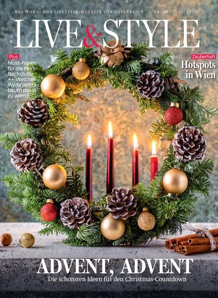 Live & Style – 7 Dezember 2023 Cover