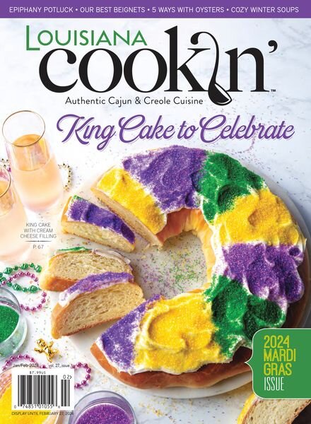 Louisiana Cookin – January-February 2024 Cover