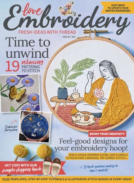 Love Embroidery – Issue 48 – December 2023 Cover