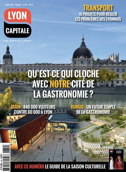 Lyon Capitale – Janvier 2024 Cover
