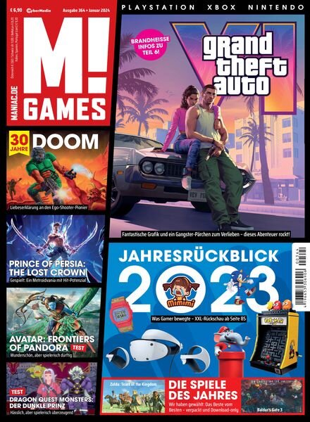 M! Games – Januar 2024 Cover