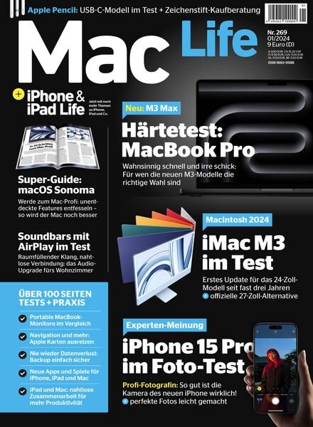 Mac Life Germany – Januar 2024 Cover