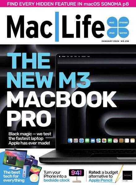 MacLife UK – January 2024 Cover