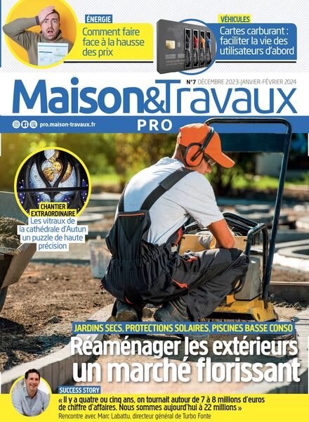 Maison & Travaux Pro – Decembre 2023 – Fevrier 2024 Cover