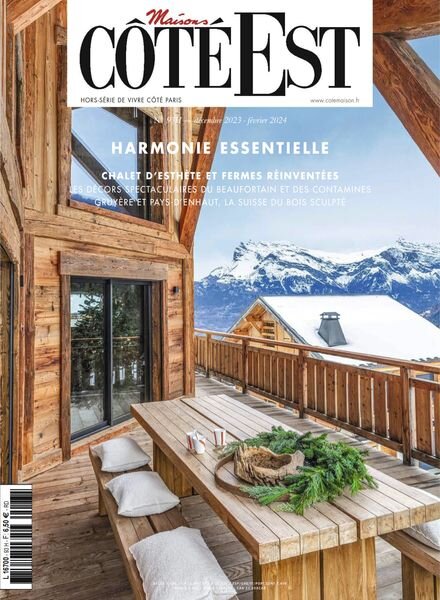 Maisons Cote Est – Decembre 2023 – Janvier 2024 Cover