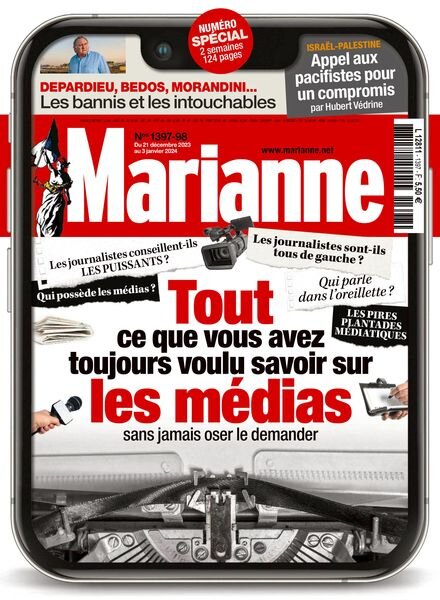 Marianne – 21 Decembre 2023 Cover