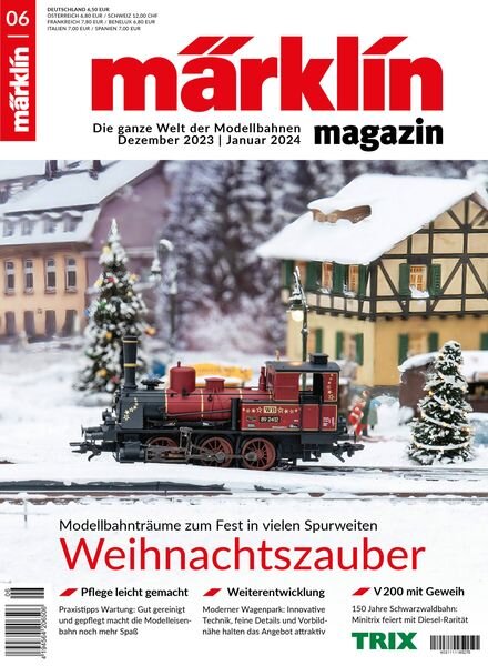 Marklin Magazin – Dezember 2023 Cover