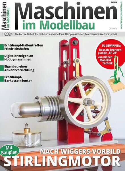 Maschinen im Modellbau – Januar 2024 Cover