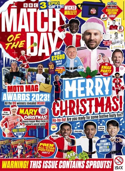 Match of the Day – Issue 692 – 6 December 2023 Cover