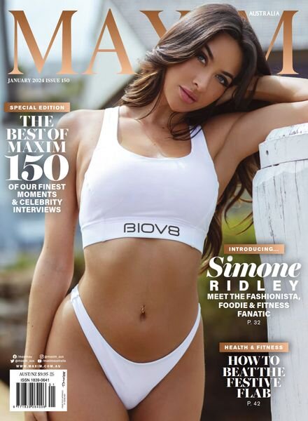 Maxim Australia – January 2024 Cover