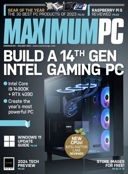 Maximum PC – Holiday 2023 Cover