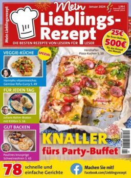 Mein Lieblingsrezept – Januar 2024