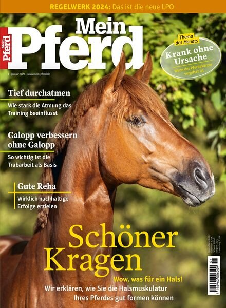 Mein Pferd – Januar 2024 Cover