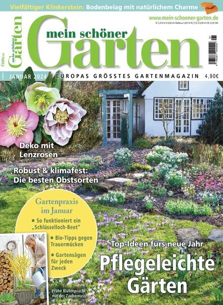 Mein schOner Garten – Januar 2024 Cover