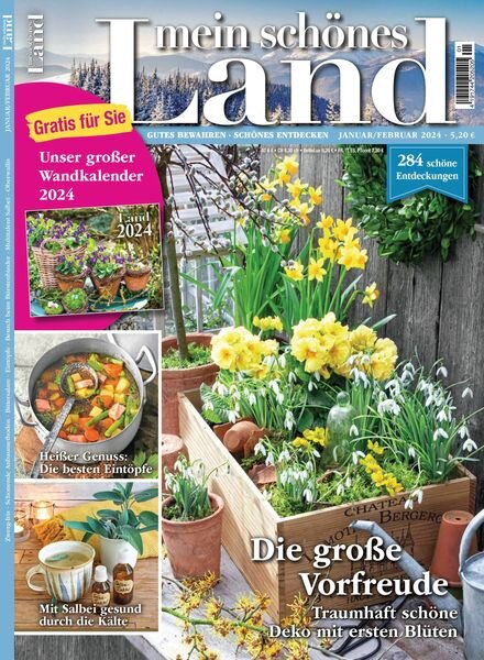 Mein schOnes Land – Januar 2024 Cover