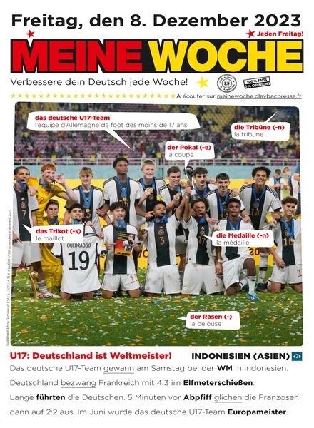 Meine Woche – 8 Dezember 2023 Cover
