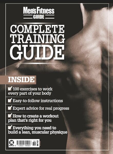 Men’s Fitness Guides – Issue 36 – December 2023 Cover