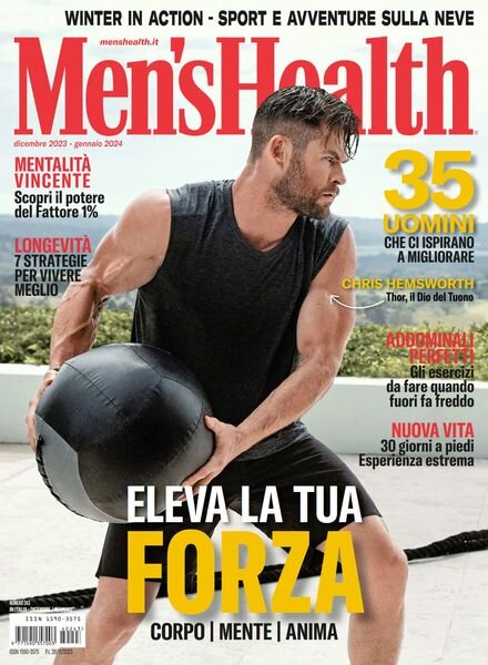 Men’s Health Italia – Dicembre 2023 – Gennaio 2024 Cover