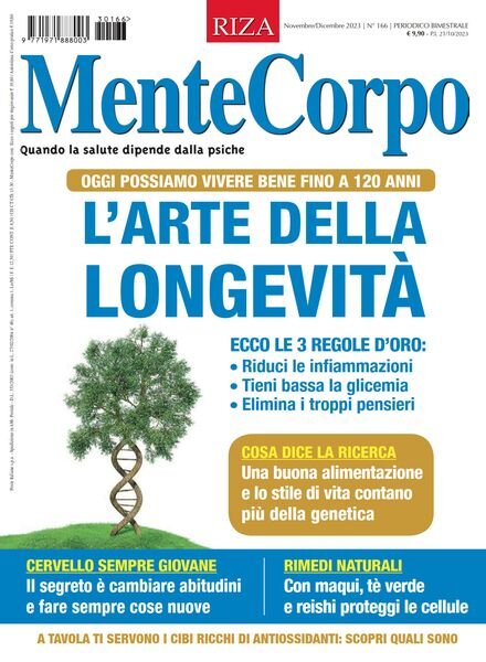 MenteCorpo – Novembre-Dicembre 2023 Cover
