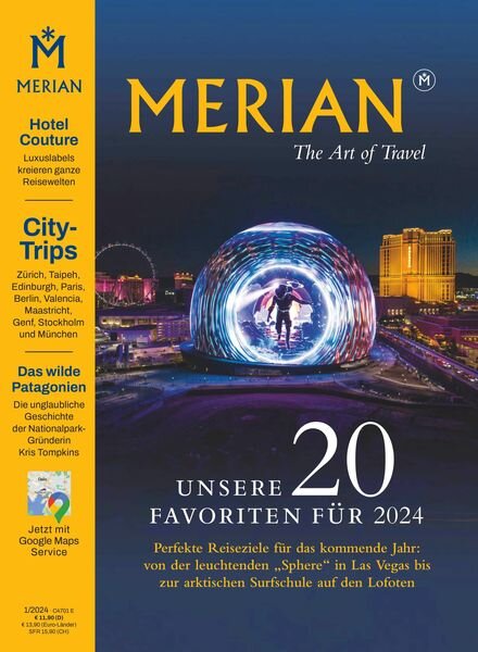 Merian – Januar 2024 Cover