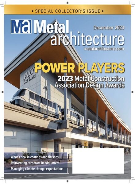 Metal Architecture – December 2023 Cover