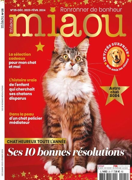 Miaou – Decembre 2023 – Fevrier 2024 Cover