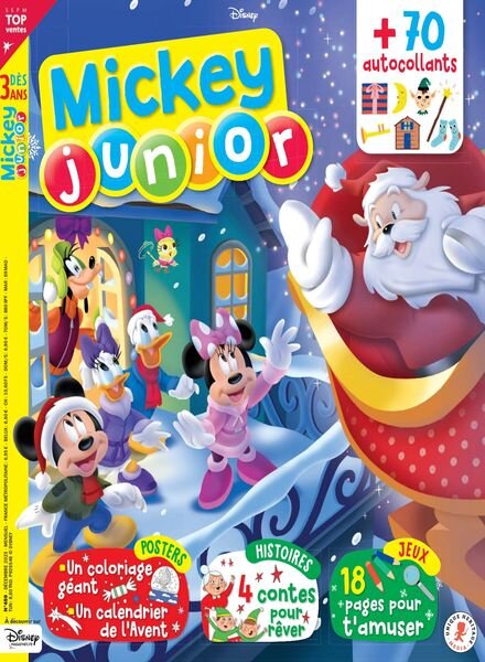 Mickey Junior – Decembre 2023 Cover