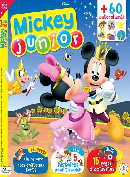 Mickey Junior – Novembre 2023 Cover