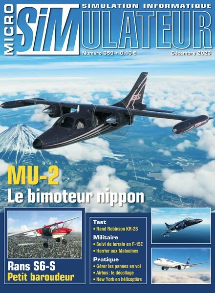 Micro Simulateur – Decembre 2023 Cover