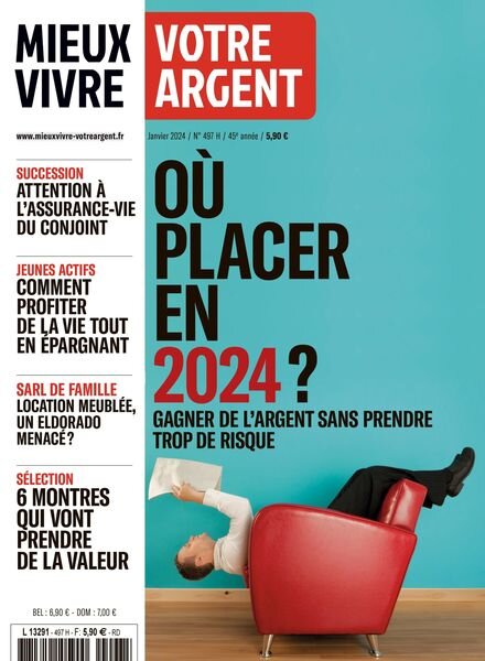 Mieux Vivre Votre Argent – Janvier 2024 Cover