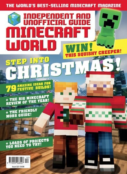 Minecraft World Magazine – Issue 112 – 30 November 2023 Cover