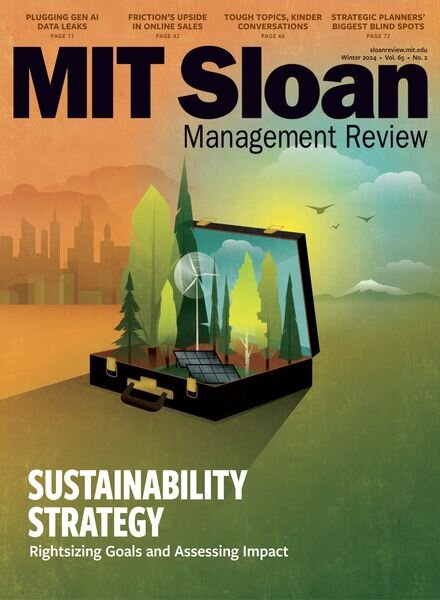 MIT Sloan Management Review – Winter 2024 Cover