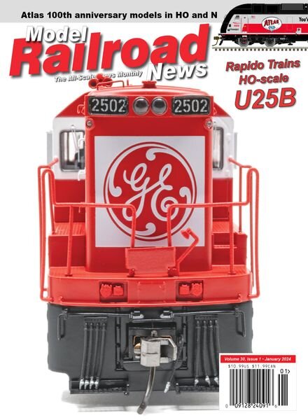 Model Railroad News – January 2024 Cover
