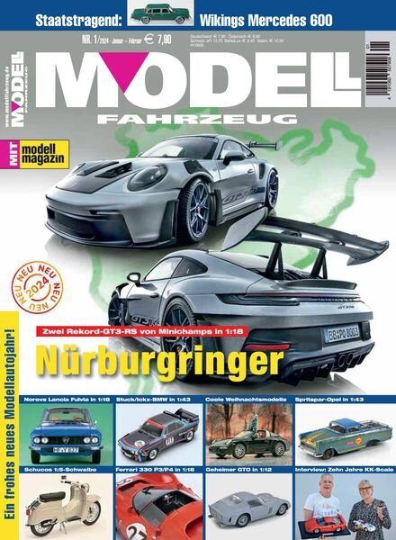 Modell Fahrzeug – Januar-Februar 2024 Cover