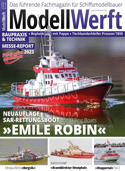 ModellWerft – Januar 2024 Cover