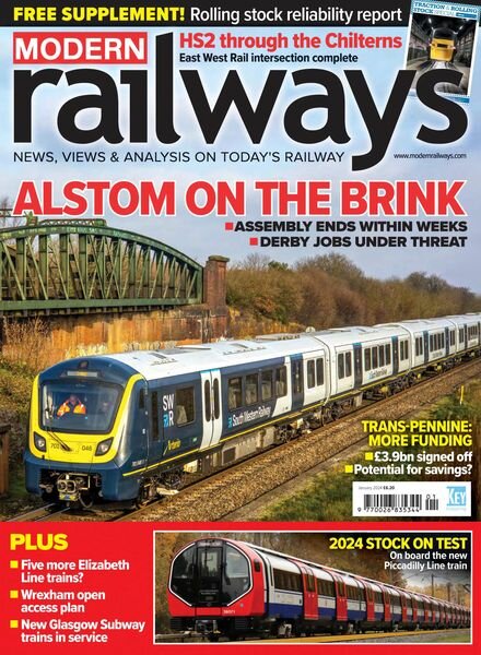 Modern Railways – January 2024 Cover