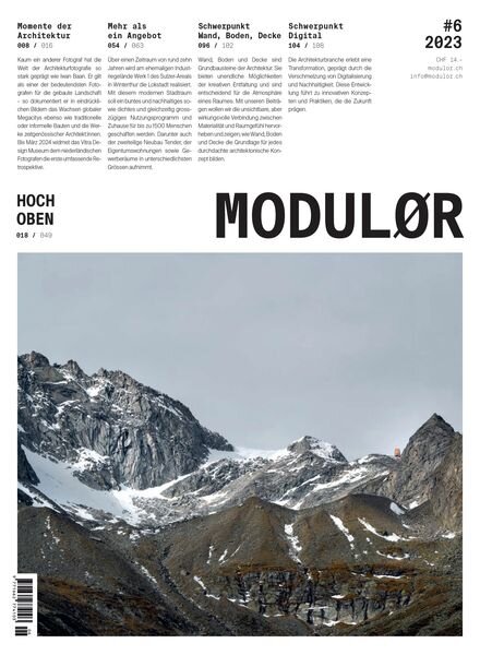 Modulor – 18 Dezember 2023 Cover