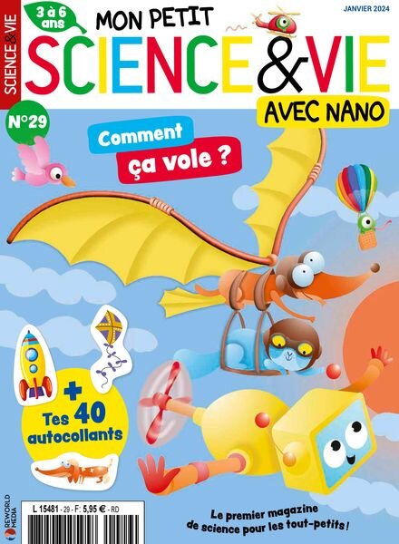 Mon Petit Science & Vie avec Nano – Janvier 2024 Cover
