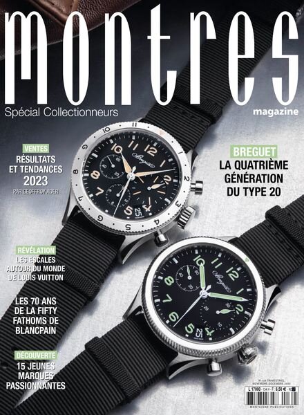 Montres Magazine – Novembre-Decembre 2023 Cover