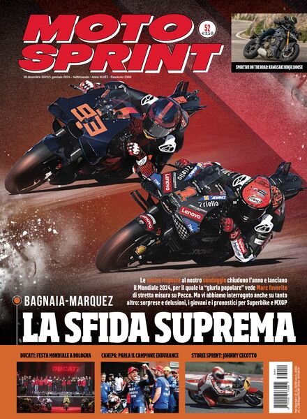 Moto Sprint – 26 Dicembre 2023 Cover