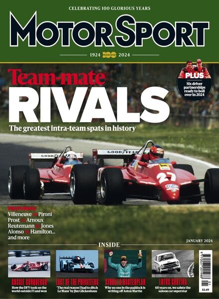 Motor Sport Magazine – January 2024 Cover