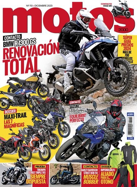 Motos 2000 – Diciembre 2023 Cover