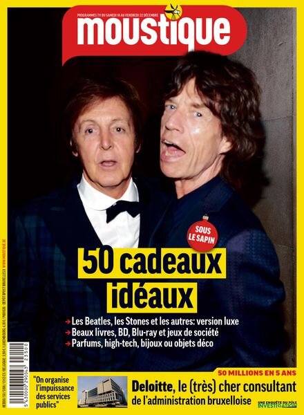 Moustique Magazine – 13 Decembre 2023 Cover