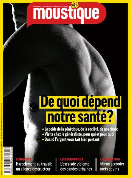 Moustique Magazine – 20 Decembre 2023 Cover